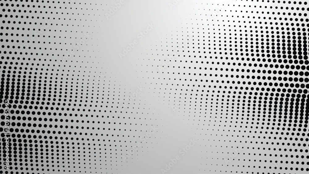 Black and white halftone dots pattern. abstract vector background Black and white halftone dots pattern. abstract vector background