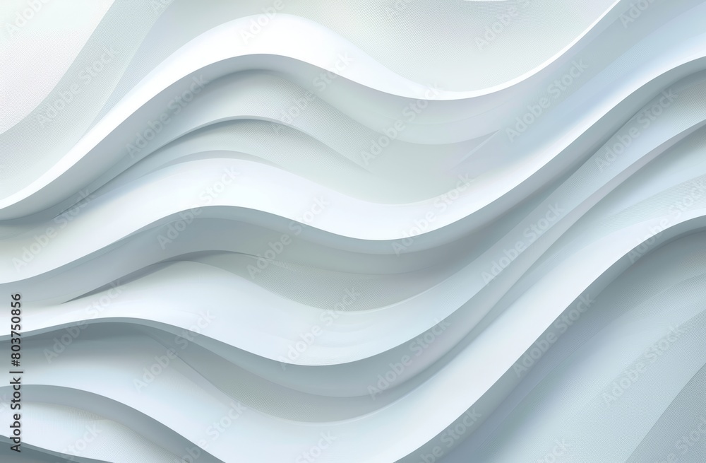 Abstract white background with curved lines and shadows, simple minimalist design for elegant presentation or packaging design template Abstract white background with curved lines and shadows, simple minimalist design for elegant presentation or packaging design template
