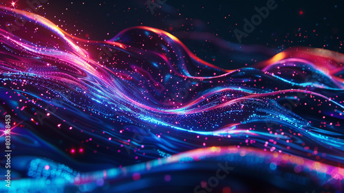 A holiday background with fireworks bokeh and copy space in gold and blue Abstract background with holiday colors. Holiday, Background, Fireworks, Bokeh, Copy Space, Gold, Blue, Abstract,