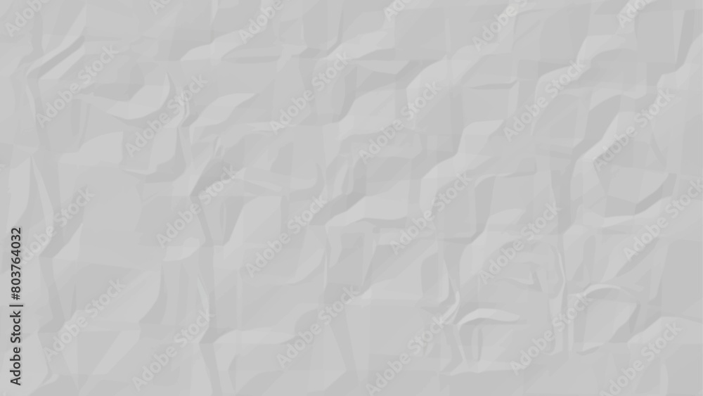 Vector white paper is crumpled, White crumpled paper background ,Horizontal view. Vector white paper is crumpled, White crumpled paper background ,Horizontal view.