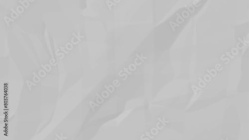 Vector white paper is crumpled  White crumpled paper background  Horizontal view.