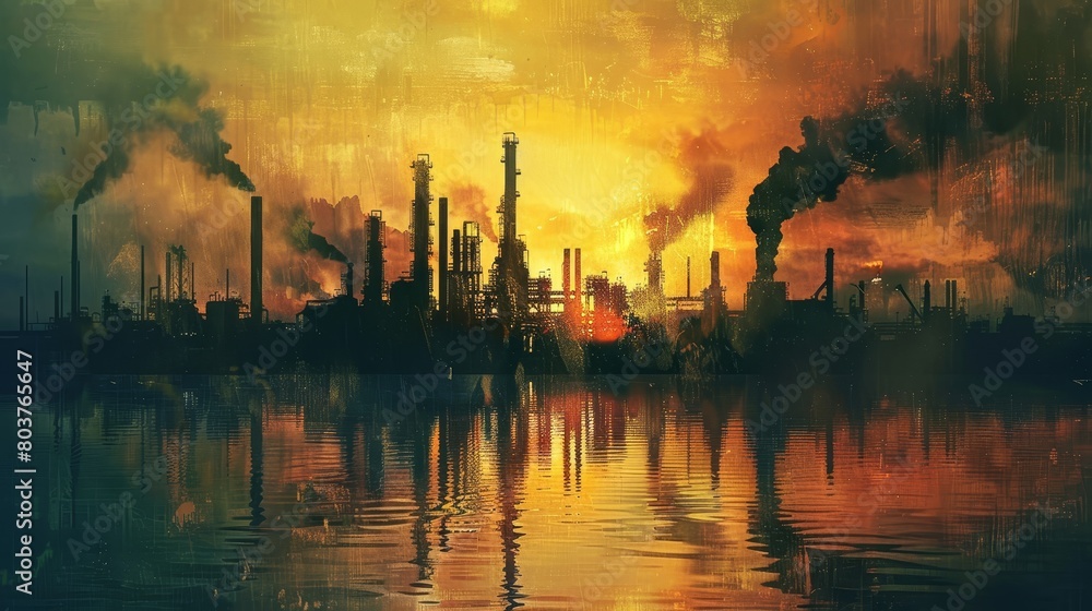 Oil refinery