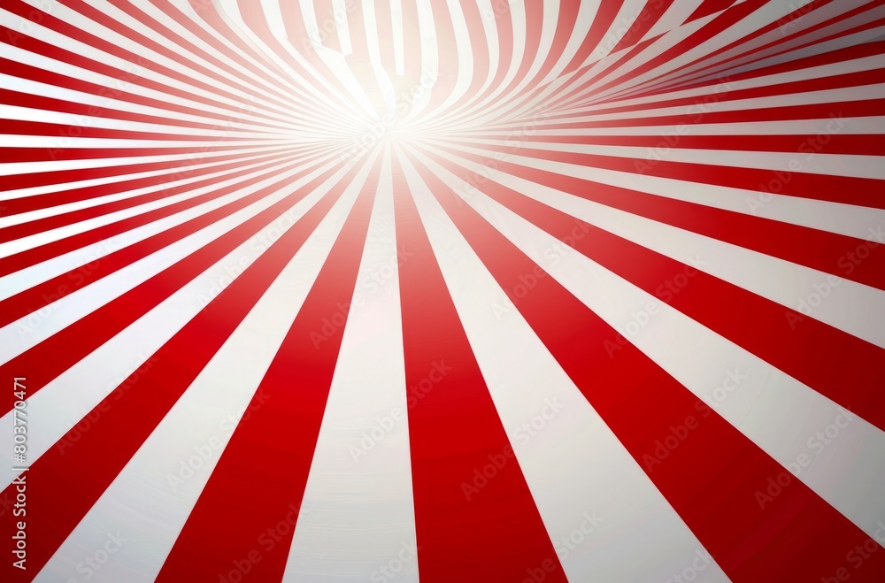 Red and white stripes background for presentation design