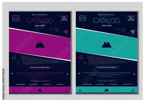 Catalog Template Design