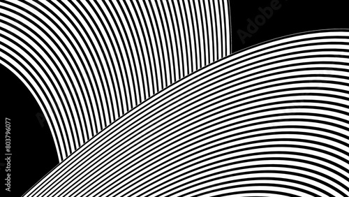 Wallpaper Mural Background with black and white stripes.4K wallpaper. Torontodigital.ca