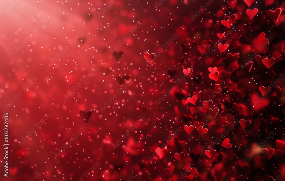 Red background, Valentine's Day theme, red particles, red gradient, red gradient background Red background, Valentine's Day theme, red particles, red gradient, red gradient background
