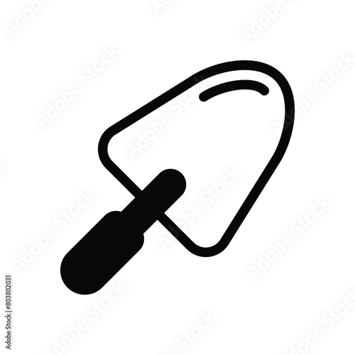 Trowel vector icon