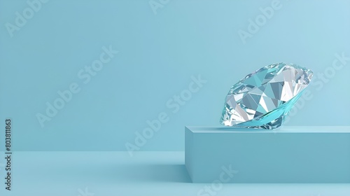 Beautiful dazzling diamond Precious gemstone.Luxurious Diamond and Gemstone Creations