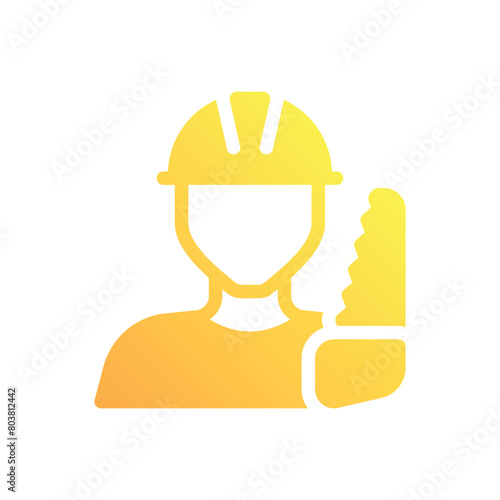 Carpenter vector icon