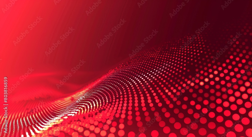 Vibrant red background dotted with stylish illustrations, embodying the essence of modern flat design Vibrant red background dotted with stylish illustrations, embodying the essence of modern flat design