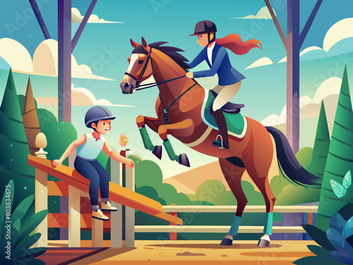 horse and rider