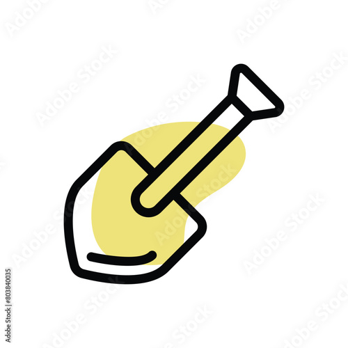Shovel vector icon