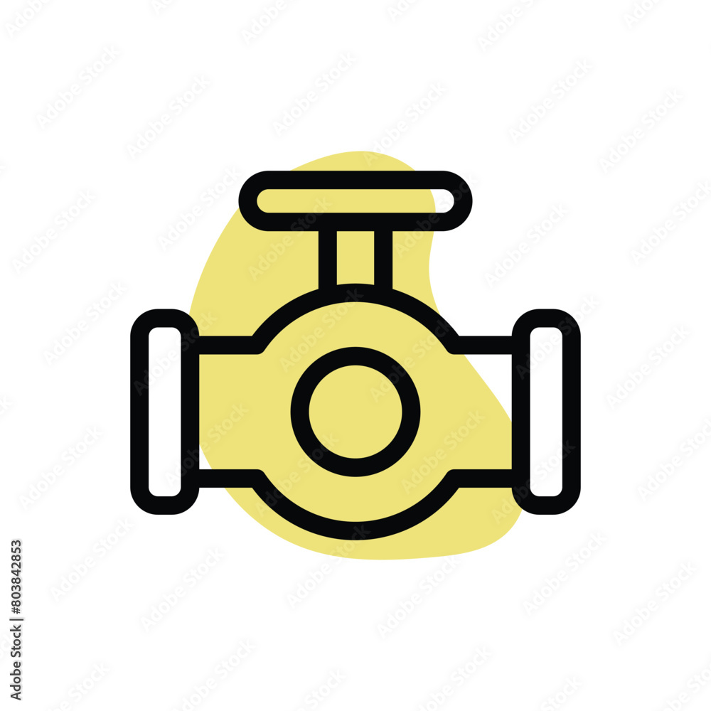 Pipe vector icon Pipe vector icon