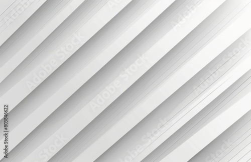 White background with diagonal stripes pattern. Abstract minimalistic texture for design and presentation of light colors