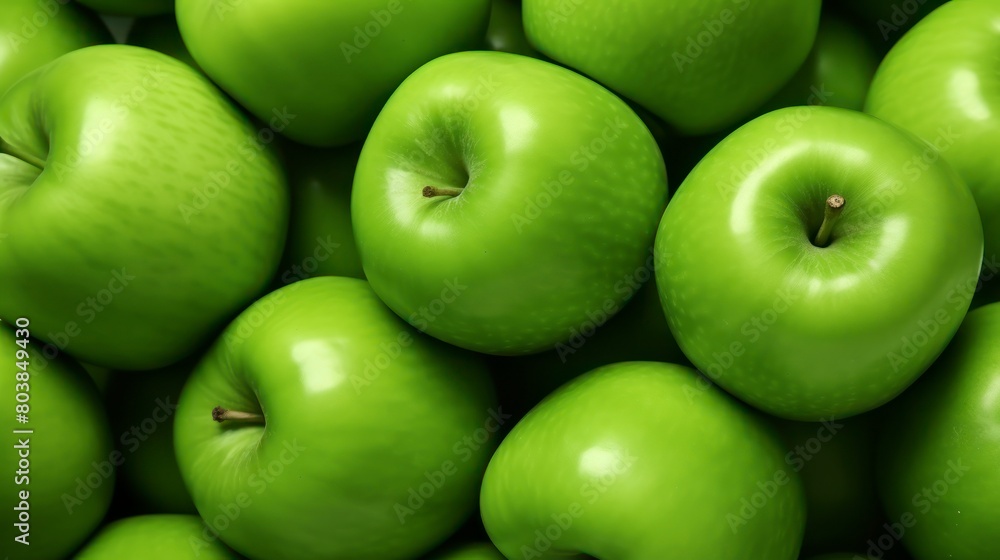Green apples as background, closeup. Healthy eating and dieting concept Green apples as background, closeup. Healthy eating and dieting concept