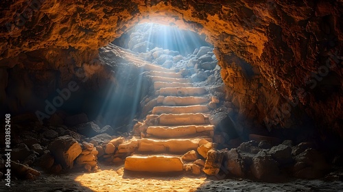 Journey from Darkness to Light: A Mystical Cave Exploration