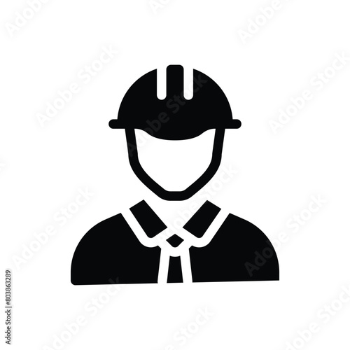 Engineer vector icon