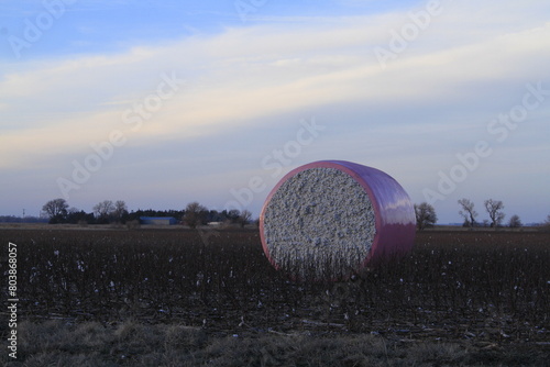 Cotton Bale clouds sunset sky outdoor