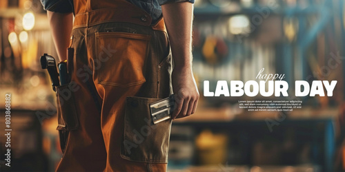 Vector Happy Labour Day Poster,Banner