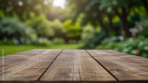 wooden table 