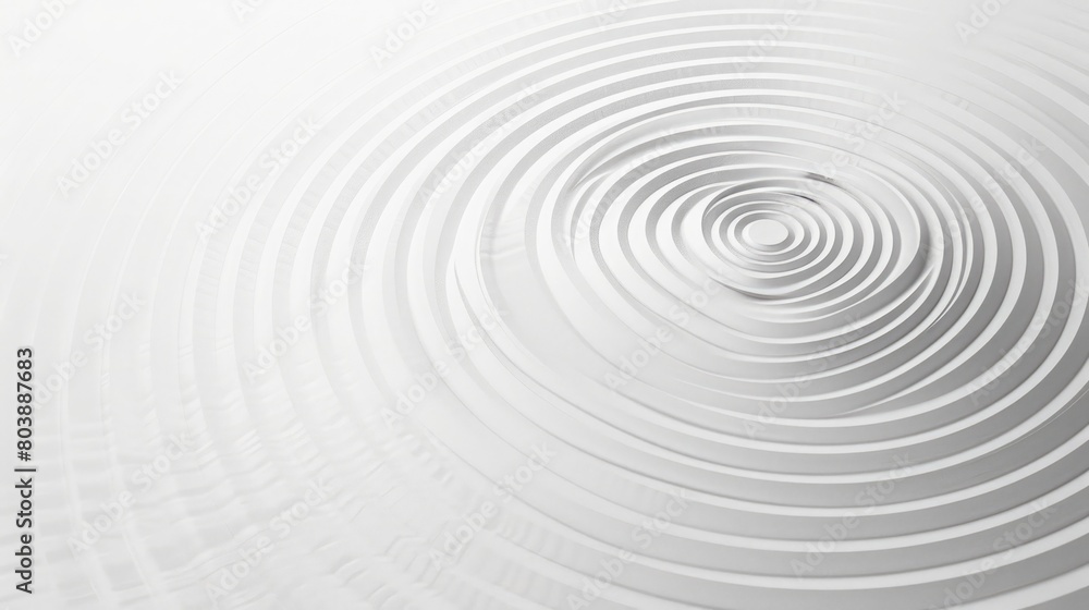 Obraz premium A minimalist abstract texture background, featuring a simple, radial pattern of circles in a monochromatic palette, creating a minimalist, modern look.