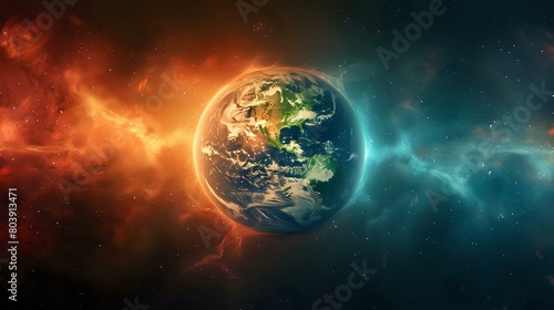 The Splendor of Earth  A Powerful Image of Interconnectedness