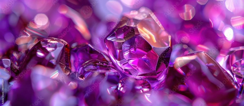 Purple abstract gemstone background Purple abstract gemstone background