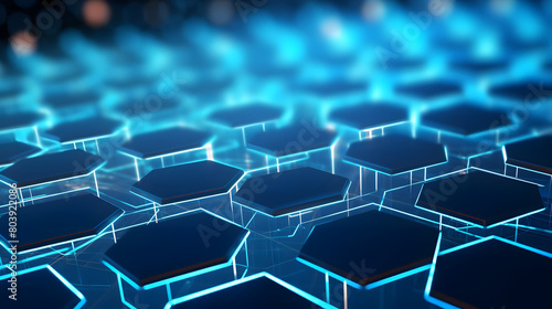 Hexagonal Hardware Connections Banner for Training Workshops