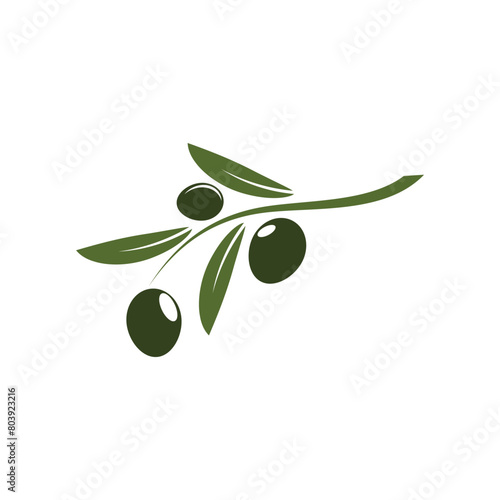 olive icon vector illustration design template