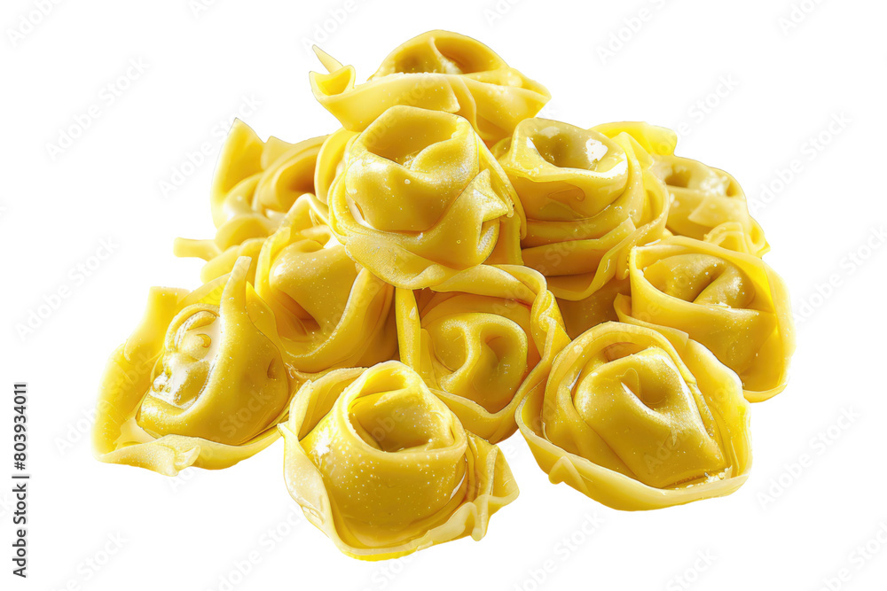 Delectable Tortellini isolated on transparent background Delectable Tortellini isolated on transparent background
