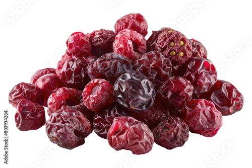 Dried berry isolated on transparent background