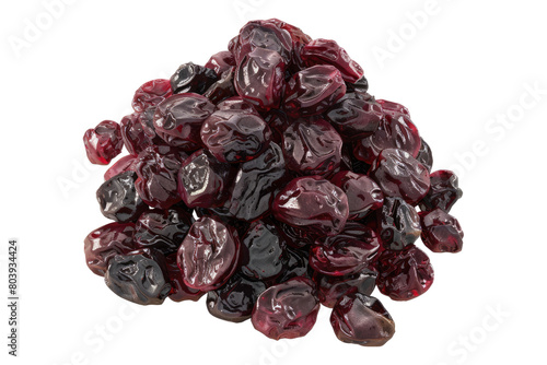 Dried berry isolated on transparent background