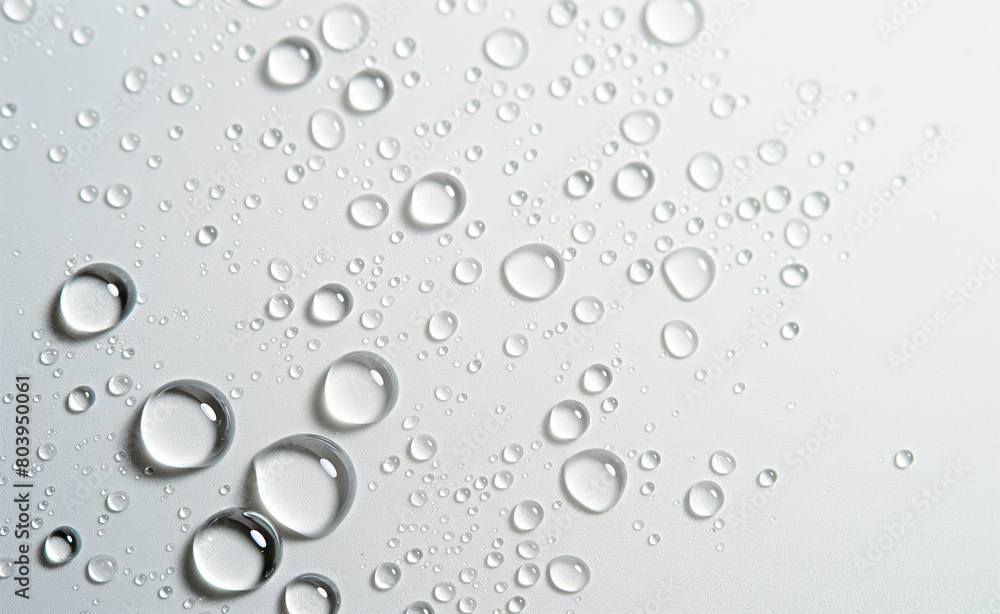 Dew Drops on White: Studio Photography from Above Dew Drops on White: Studio Photography from Above