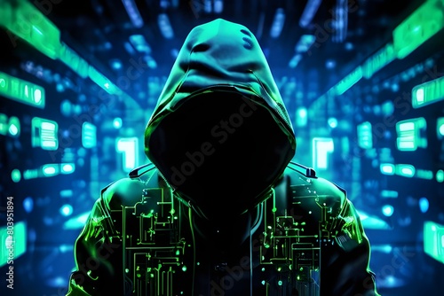 Neon Fortress: Defending Against Digital Intruders