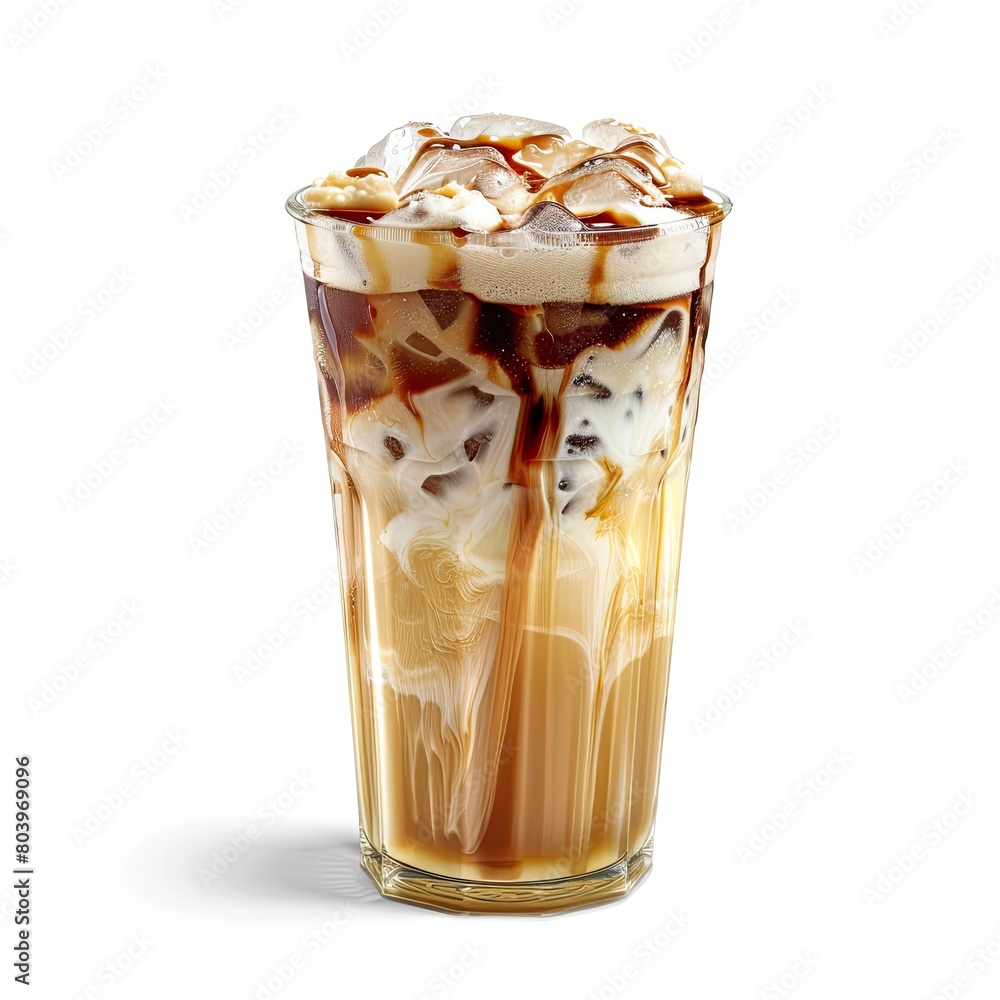Food photography a Drink Iced Coffe Food photography a Drink Iced Coffe