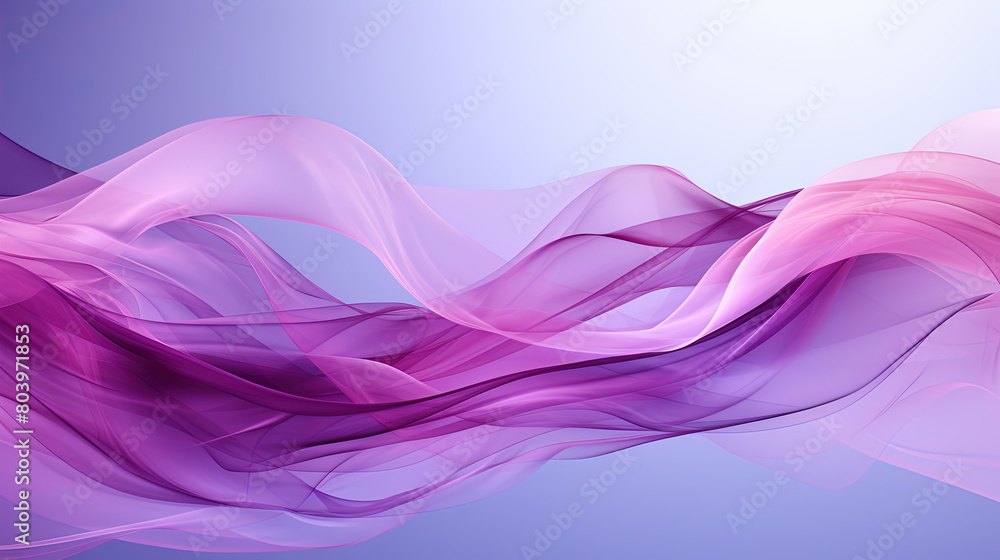 Abstract Flowing White And Pink Wavy Lines on A Voilet Background Abstract Flowing White And Pink Wavy Lines on A Voilet Background