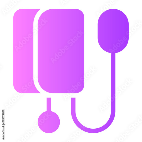 sphygmomanometer gradient icon