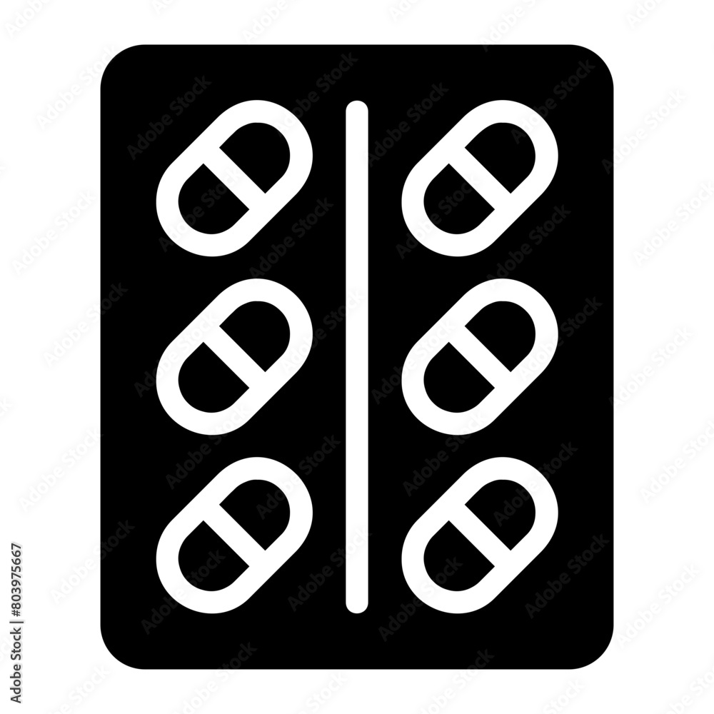 pill glyph icon pill glyph icon