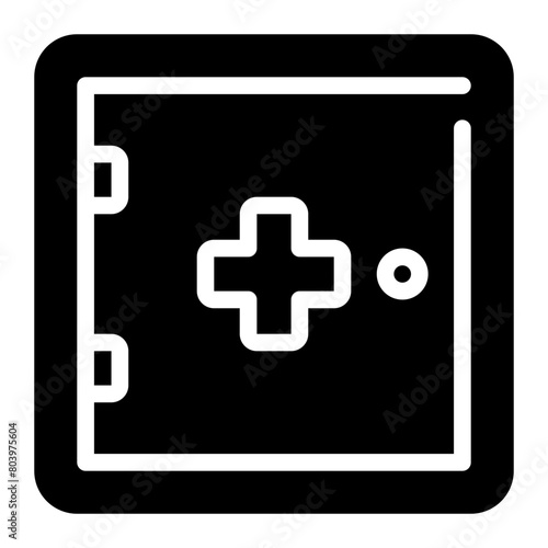 Medicine Chest glyph icon