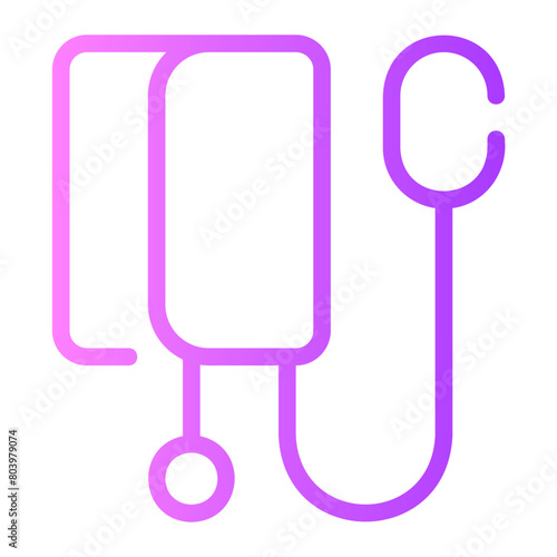 sphygmomanometer gradient icon