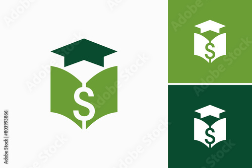 Graduation cap money icon design vector image