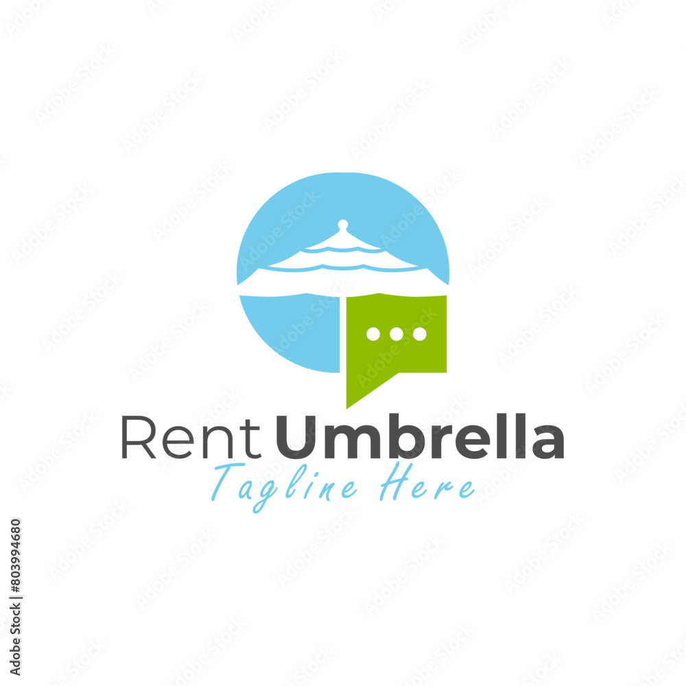 beach umbrella rental logo beach umbrella rental logo