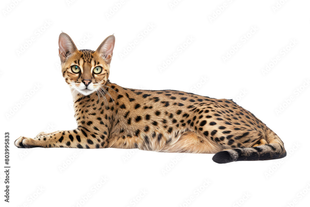 Majestic Spotted Companion on Transparent Background