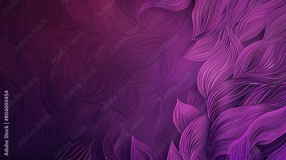 Elegant purple background with a feather-like design, featuring a dynamic and flowing texture. Elegant purple background with a feather-like design, featuring a dynamic and flowing texture.