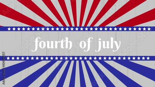 Animated 4th of July greetings with patriotic backgrounds photo