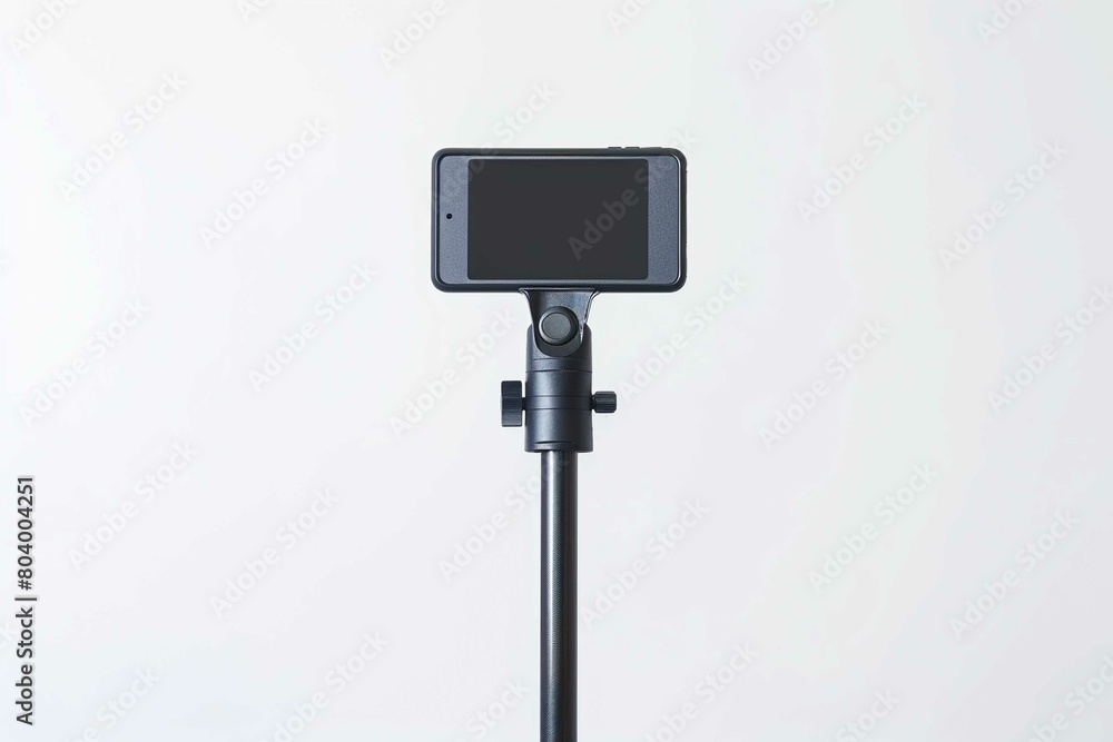 Selfie stick, isolated on gray Selfie stick, isolated on gray
