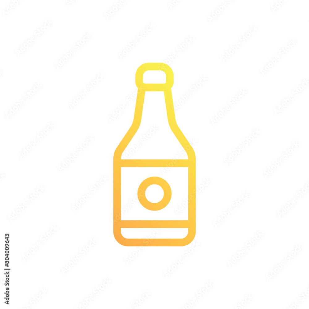 Wine Bottle vector icon Wine Bottle vector icon