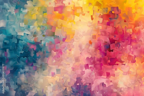 Modern abstract colorful graphic background design from ai created.