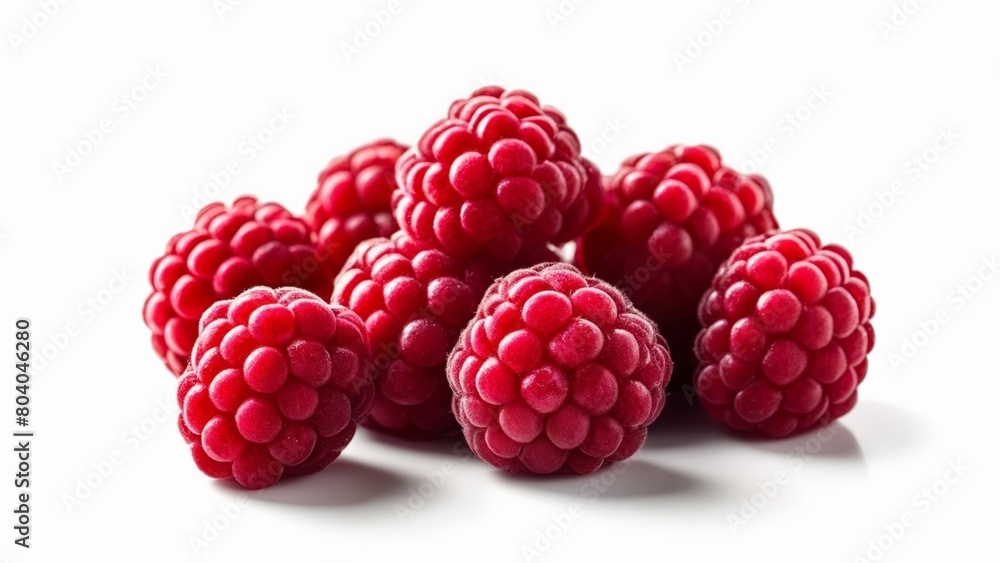 Fresh raspberries ready for a healthy snack Fresh raspberries ready for a healthy snack
