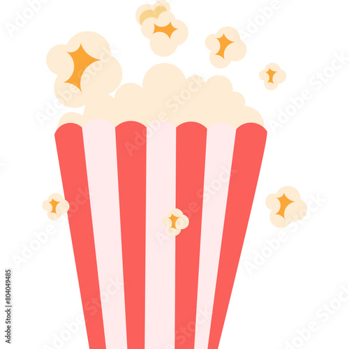 Popcorn Illustration